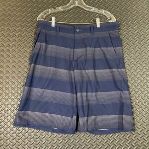 OPFlex 4-Way Stretch Striped Hybrid Shorts Casual Athletic Men's Size‎ 34